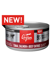 Tuna, Salmon & Beef Entrée Wet Cat Food